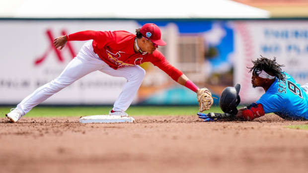 St. Louis Cardinals infielder Masyn Winn